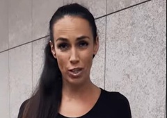 Tina Gaber na terenu: takole pomaga po svojih najboljših močeh