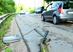 Številne ceste po Sloveniji zaprte: preverite, katerim odsekom se je nujno izogniti