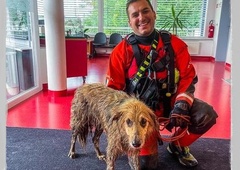 Škofjeloški gasilci poskrbeli za žarek sreče v težkih časih