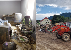 Župan slovenskega kraja popolnoma skrušen: brez strehe nad glavo ostalo kar 236 družin, ogromno je mladih s hipotekami