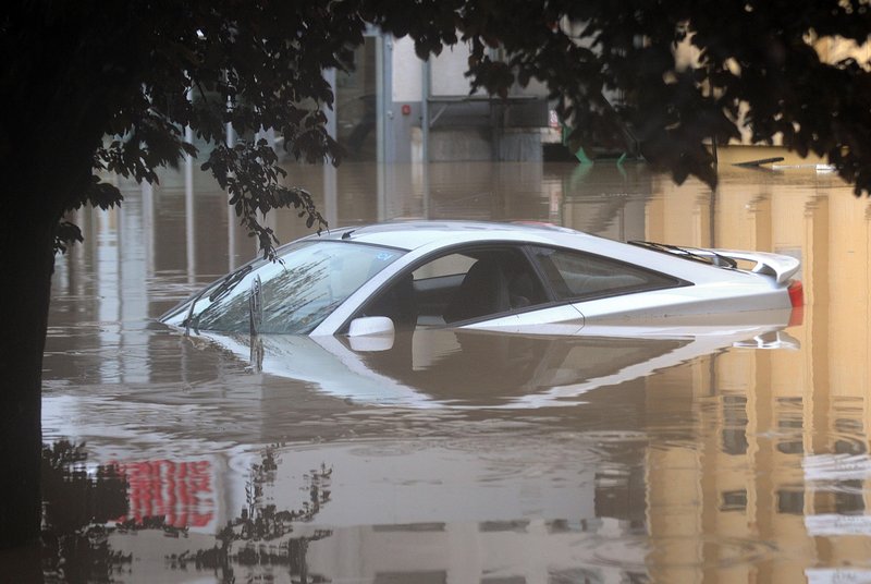 Poplave v Ljubljani leta 2010.