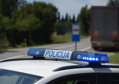 Le kaj se jima je pletlo po glavi! Stepla sta se ob avtocesti in hodila po njej