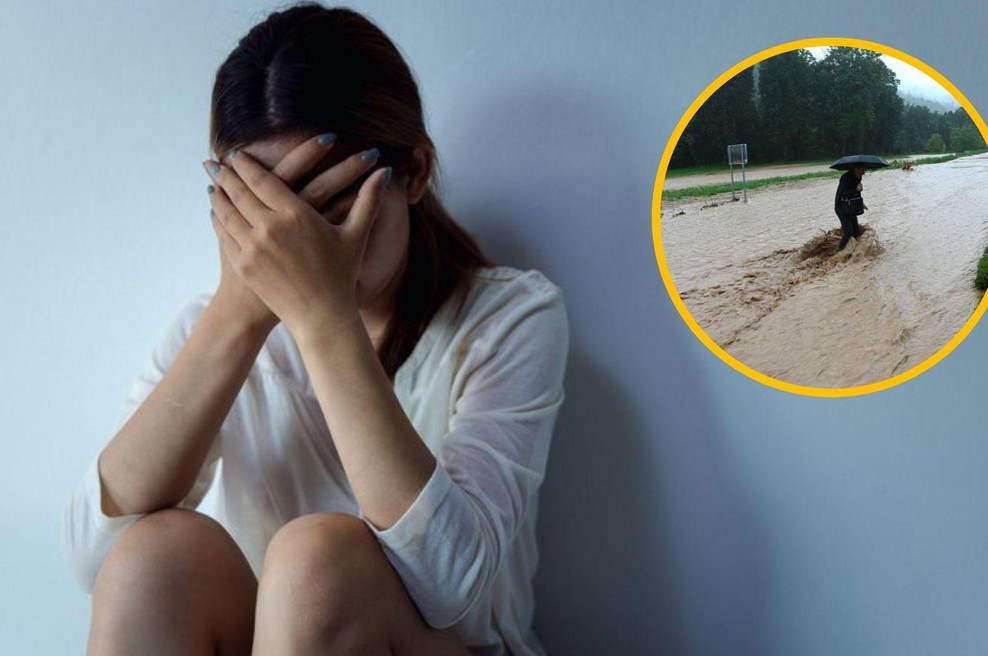 Največja naravna nesreča v zgodovini Slovenije povzročila hude travme (mnogi preživljajo duševne stiske) (foto: Profimedia/Bobo/fotomontaža)