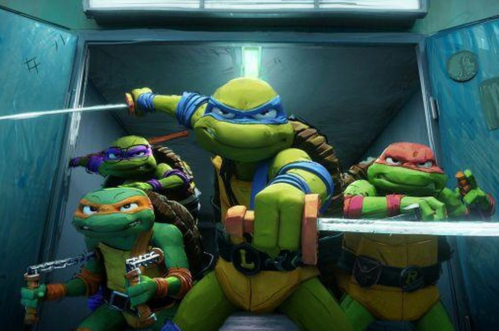 Kdo so slovenski igralci, ki so posodili glasove novi filmski dogodivščini Ninja želv (foto: Karantanija Cinemas)