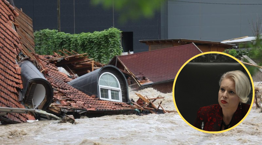 Poplave v Sloveniji: septembra še dobrodelni koncert pod vodstvom Urške Klakočar Zupančič? (foto: Profimedia/Bobo/fotomontaža)