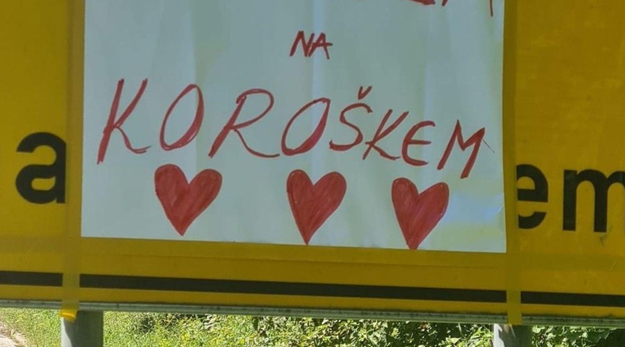 Črna na Koroškem ni več črna ... novo ime za občino, ki preživlja težke čase (foto: Instagram/romana.lesjak.1)