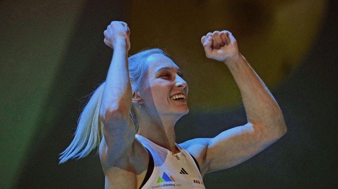 Neverjetna Janja Garnbret na svetovnem prvenstvu pokorila vso konkurenco (foto: Profimedia)