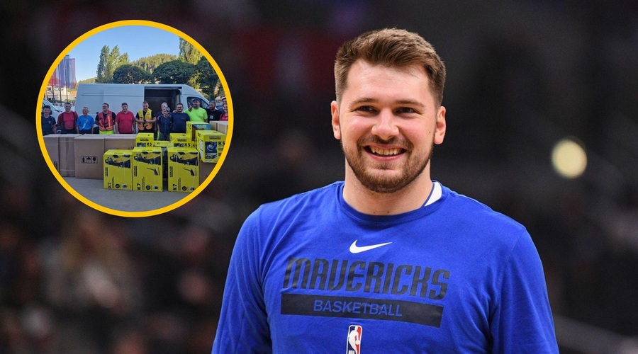 Slovencem priskočil na pomoč: Luka Dončić znova dokazal, da ima veliko srce (foto: Profimedia/Facebook/Občina Prevalje/fotomontaža)