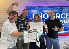 Vrtoglava vsota: poglejte to osupljivo ponudbo za dres Luke Dončića (denar bo šel žrtvam poplav)