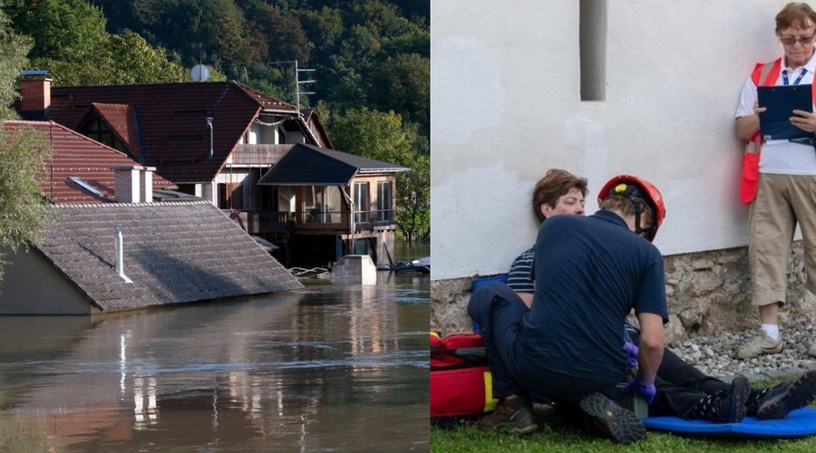 Solze, obup in občutek popolne nemoči. Kako preprečiti nove človeške tragedije? (Ena se je že zgodila) (foto: Profimedia/Facebook/Rdeči križ/fotomontaža)