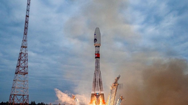 Plovilo brez posadke so minuli teden izstrelili iz vesoljskega izstrelišča Vostočni. (foto: Profimedia)