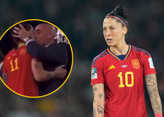 Mladi športnici šepetal na uho in jo poljubil na usta: kar si je privoščil predsednik španske nogometne zveze, obsojajo mnogi (VIDEO)