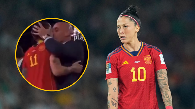 Mladi športnici šepetal na uho in jo poljubil na usta: kar si je privoščil predsednik španske nogometne zveze, obsojajo mnogi (VIDEO) (foto: Profimedia/fotomontaža)