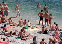 Rdeče opozorilo na Hrvaškem: če ste na dopustu, pazite nase