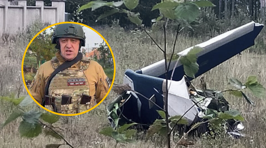 Usodnih 30 sekund: tako so bili videti zadnji trenutki poleta letala, v katerem je umrl Prigožin (foto: Profimedia/fotomontaža)