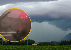 Pretresljivi posnetki: huda nevihta, kakršne so julija divjale pri nas, rušila vse pred seboj (VIDEO)