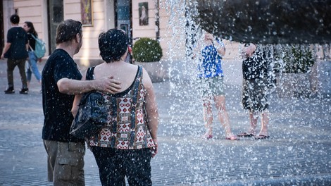 Koristna aplikacija: preverite, na katerih koncih Ljubljane je najbolj peklensko vroče