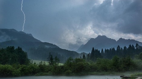 Strah pred ponedeljkom: kakšno vreme prihaja nad Slovenijo?