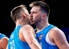 Slovenci dvigujejo formo in stopnjujejo evforijo: Luka Dončić in soigralci na svetovnem prvenstvu zmleli Gruzijo (FOTO+VIDEO)