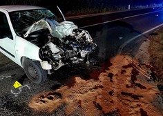 Nočna grozljivka na slovenski cesti: v nesreči umrli dve osebi
