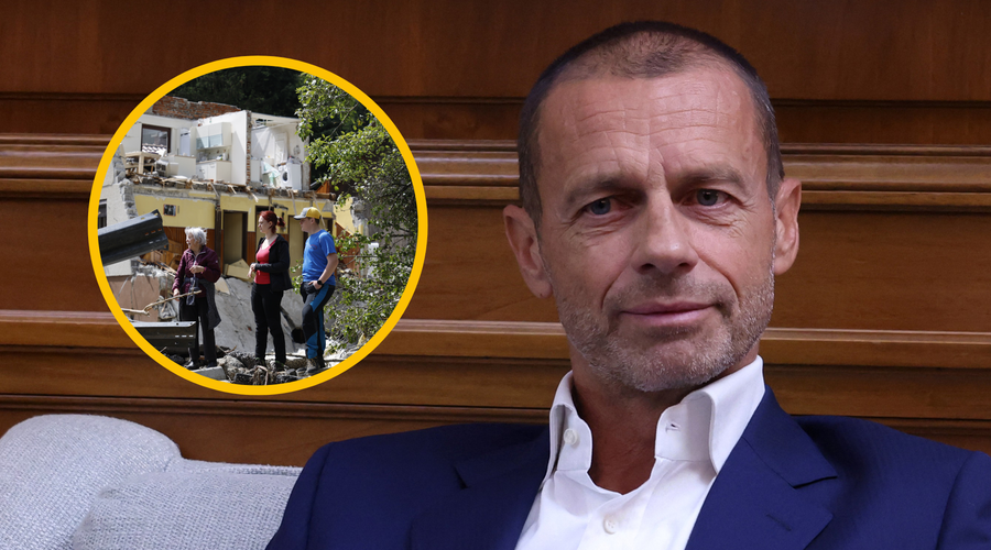 Pripravite se na spektakel: poglejte, kaj bo Čeferin organiziral za žrtve poplav v Sloveniji (foto: Borut Zivulovic/Bobo/Profimedia/fotomontaža)