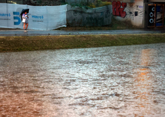 Gasilci opravili več sto intervencij zaradi deževja: nekateri Korošci iz previdnosti zapustili svoje domove