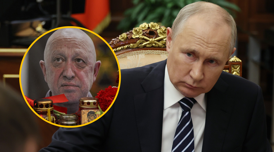 Znano je, ali se bo Vladimir Putin udeležil Prigožinovega pogreba (nekateri pozivajo k pokopu z vojaškimi častmi) (foto: Profimedia/fotomontaža)