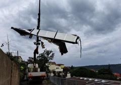FOTO: V petek se začne pouk, koprska osnovna šola pa je brez strehe (ravnatelj pojasnil, kaj bodo storili)