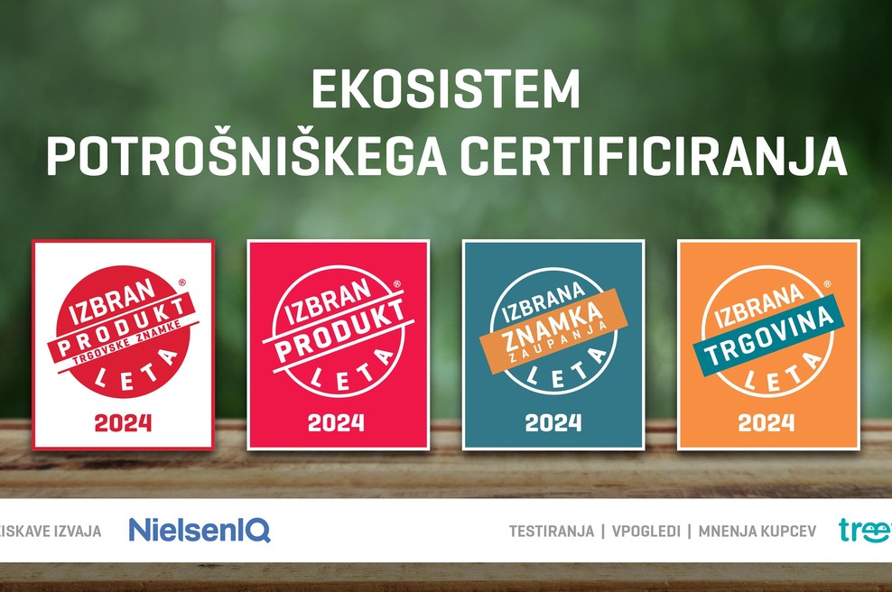 RAZISKAVA IZBRAN PRODUKT LETA Z DVEMA NOVIMA PEČATOMA (foto: promocijska fotografija)