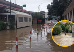V občini Piran odpravljajo posledice naliva: poplave in zemeljski plazovi so pustili pravo razdejanje (FOTO)