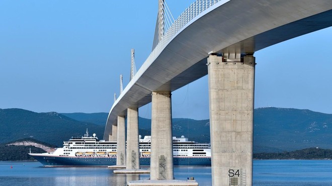 Po Pelješkem mostu, ki ga je zasnoval Marjan Pipenbaher, Hrvati zdaj z novo obsežno gradnjo (foto: Profimedia)