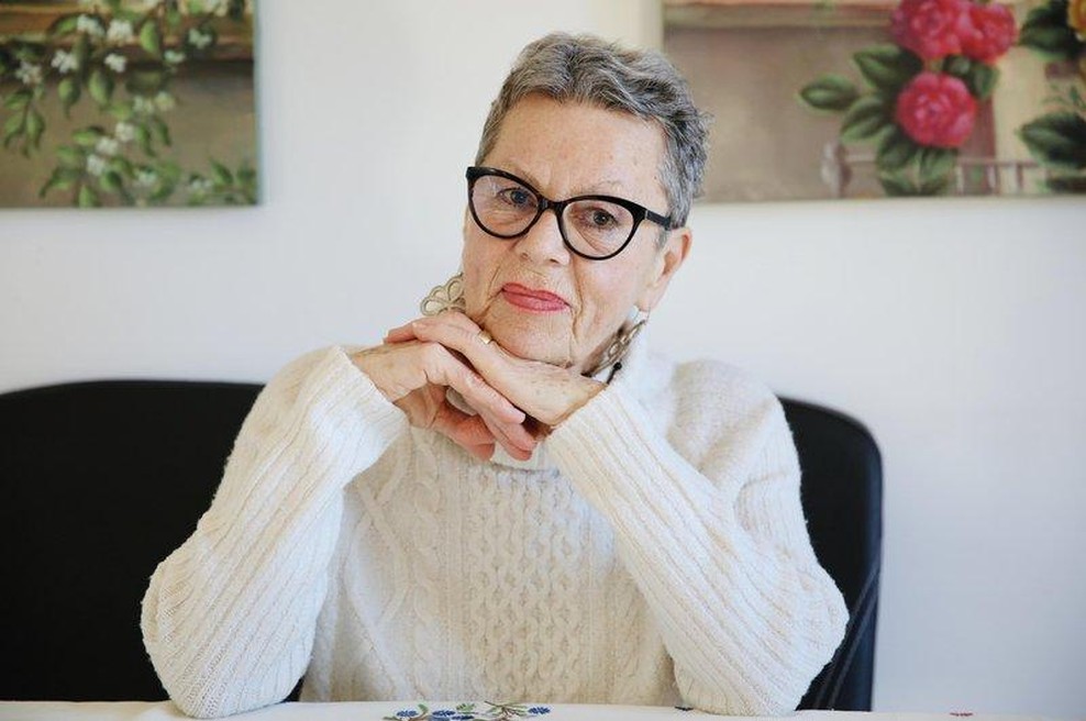 Anita Ogulin: "Že sam pogovor s človekom, ki je v stiski, pomaga" (foto: Aleksandra Saša Prelesnik)