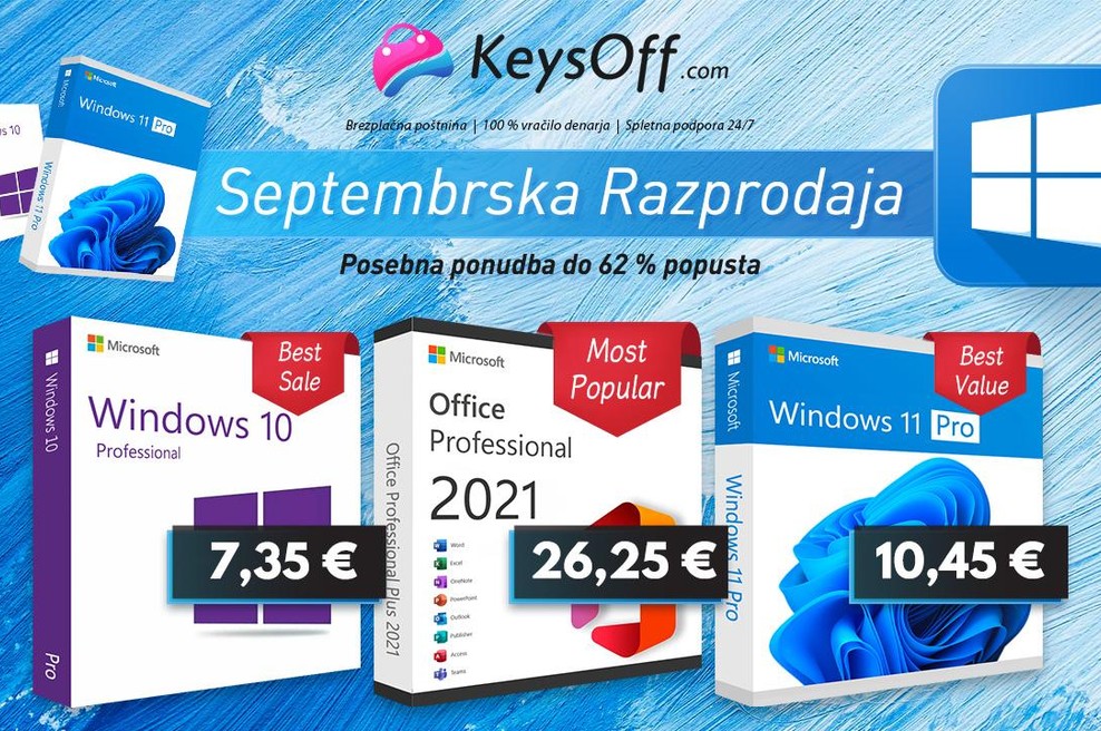 Keysoff posebna razprodaja: Microsoft Office 2021 za samo 26,25 €! (foto: promocijska fotografija)