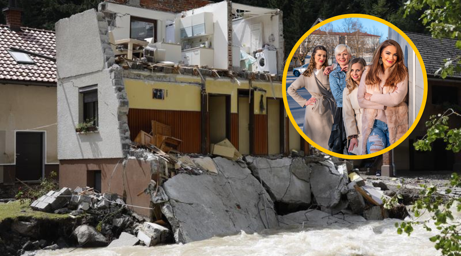 Korak k pomoči prizadetim ob poplavah: "Ne bodo miljoni, bo pa vsaj kapljica v morje k boljši prihodnosti" (foto: Bobo/Tija Ažman/fotomontaža)