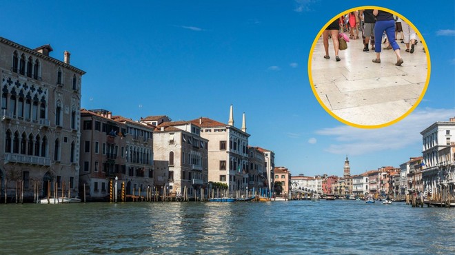 Tudi med Slovenci sila priljubljene Benetke se otepajo turistov: župan zaradi gneče uvedel drastične ukrepe (foto: Profimedia/fotomontaža)