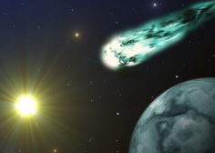 Komet ogromne razsežnosti se nevarno približuje Zemlji