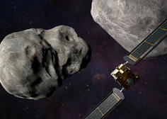 Znanstveniki presenečeni: asteroid, v katerega je s sondo trčila Nasa, se obnaša zelo nenavadno