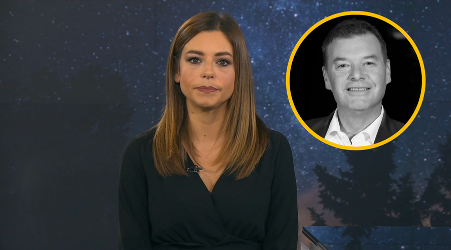 Pred kamero je komaj zadrževala solze: od Robija Erjavca se je poslovila s tresočim glasom (foto: POP TV/posnetek zaslona)