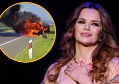 VIDEO: Severina v šoku, skorajda bi se zgodila tragedija (srhljivi prizori z avtoceste)