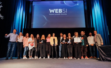Razglašene so 12. prestižne nagrade WEBSI digitalni presežki Slovenije 2023