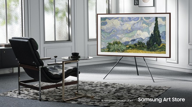 Samsung v sodelovanju z Metropolitanskim muzejem umetnosti v televizor The Frame prinaša vrhunska umetniška dela (foto: promocijska fotografija)
