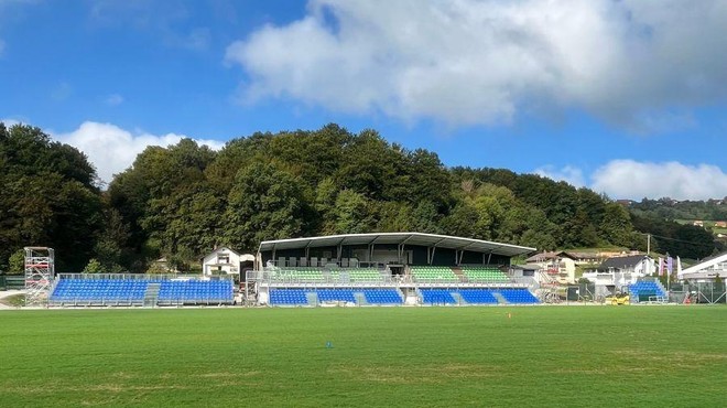 Več kot milijon evrov za prenovo nogometnega stadiona, svoj delež je prispevala tudi država (poglejte, koliko) (foto: NK Rogaška)