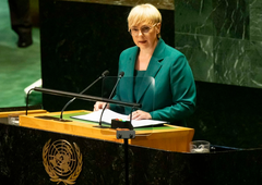 Nataša Pirc Musar pred svetovnimi voditelji spregovorila o perečih globalnih tematikah