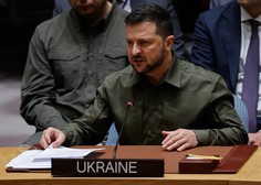 78. letno zasedanje generalne skupščine Združenih narodov ponovno v luči vojne v Ukrajini: Zelenski Rusijo obtožil genocida