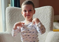 Triletni Leo zbolel za redko boleznijo, za katero ni zdravila: starša prosita za finančno pomoč