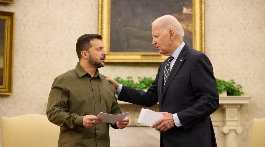 Bo Ukrajina po izvolitvi Donalda Trumpa od ZDA dobila obljubljeni denar? Joe Biden napovedal ... (foto: Profimedia)