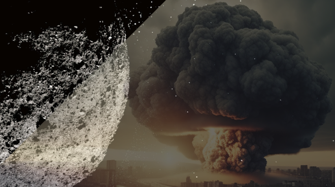 Nasa s pretresljivim svarilom: možno je, da bo nas zadel asteroid z močjo 22 atomskih bomb (znan je datum) (foto: Profimedia/fotomontaža)