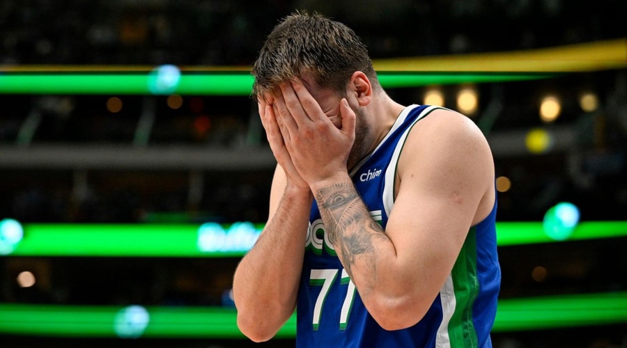 Dončićevo zdravstveno stanje je skrb vzbujajoče: sam je priznal, da "ni v redu" (foto: Profimedia)