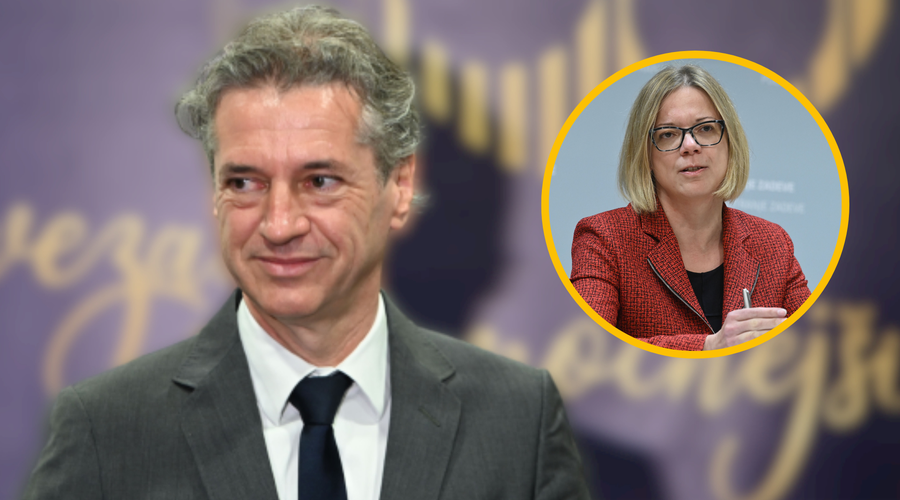 Ministrica službeno na 33 tisoč evrov vredno potovanje. Golob: "Če je to največji problem v državi, živimo v srečni državi" (foto: Žiga Živulović j.r./Bobo/fotomontaža)
