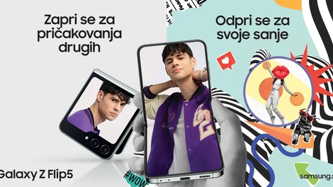 Mladi, pokažite svetu svojo edinstvenost! Samsung predstavlja novo navdihujočo kampanjo Odpri se za, zapri se za